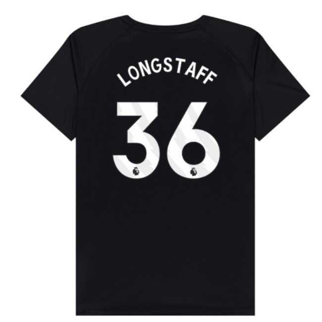 Newcastle Poly T-Shirt (Black) - Kids (Longstaff 36)