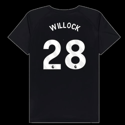 Newcastle Poly T-Shirt (Black) - Kids (Willock 28)