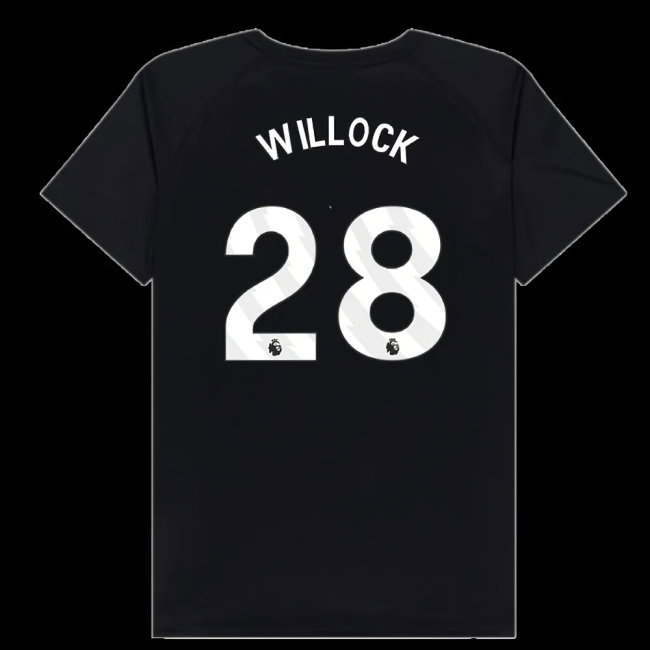 Newcastle Poly T-Shirt (Black) - Kids (Willock 28)