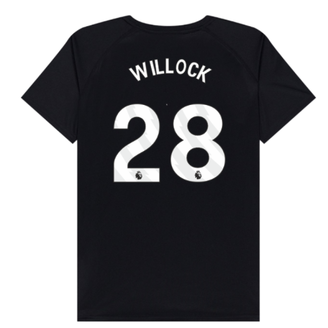 Newcastle Poly T-Shirt (Black) - Kids (Willock 28)