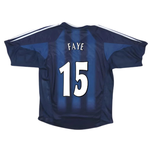 Newcastle United 2004-05 Away Shirt ((Excellent) S) (Faye 15)