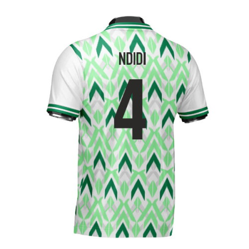 Nigeria DNA Green Concept Football Jersey (Wolvate) Adult Short Sleeve (Ndidi 4)