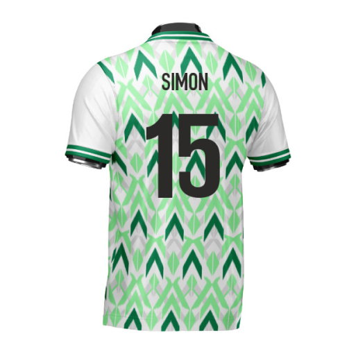 Nigeria DNA Green Concept Football Jersey (Wolvate) Adult Short Sleeve (Simon 15)