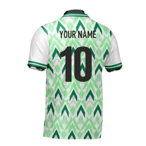 Nigeria DNA Green Concept Football Jersey (Wolvate) Adult Short Sleeve