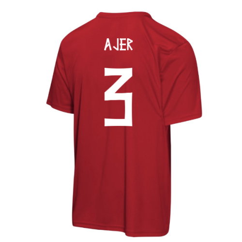 Norway FIFA World Cup 2026 T-Shirt (Red) - Kids (Ajer 3)
