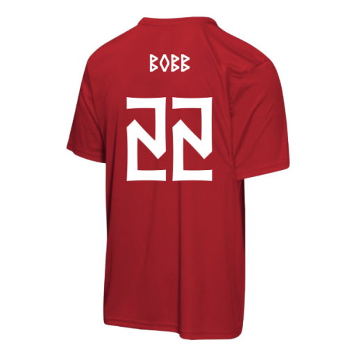 Norway FIFA World Cup 2026 T-Shirt (Red) - Kids (Bobb 22)
