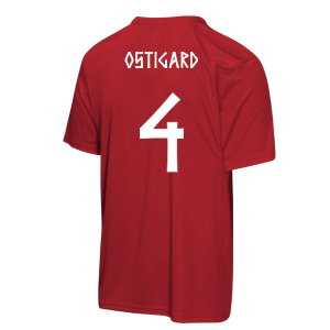 Norway FIFA World Cup 2026™ T-Shirt (Red) - Kids (Ostigard 4)