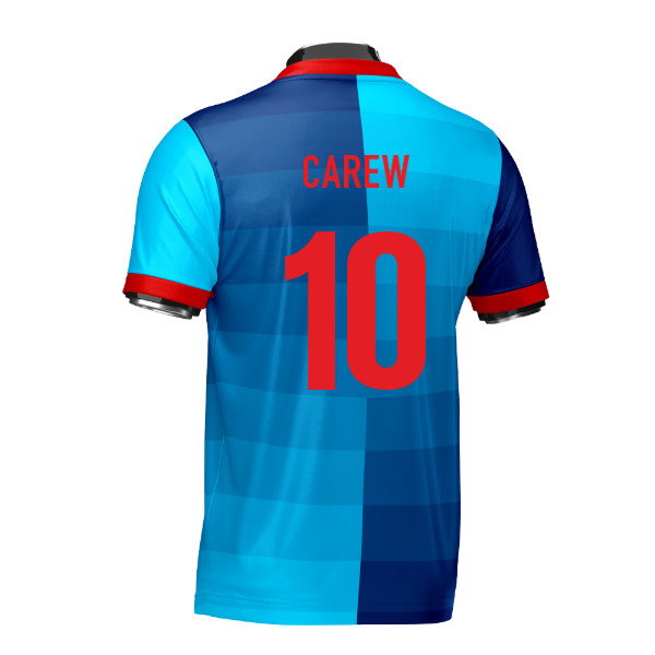 Norway Heritage Football Jersey (Wolvate) Adult Short Sleeve (Carew 10)