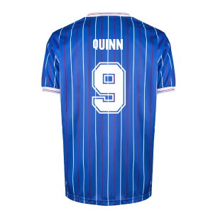 Portsmouth 1988 Admiral Retro Football Shirt (Quinn 9)