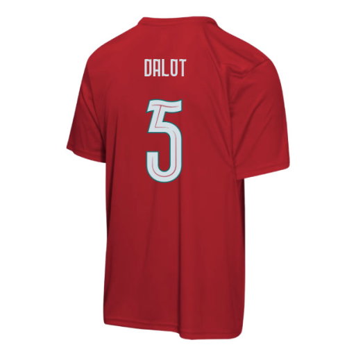 Portugal FIFA World Cup 2026 T-Shirt (Red) - Kids (Dalot 5)