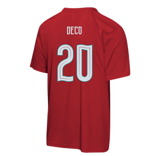 Portugal FIFA World Cup 2026 T-Shirt (Red) - Kids (Deco 20)