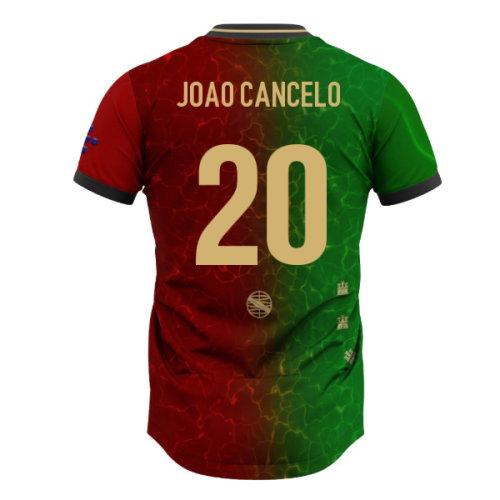 Portugal Lusitanos Home Supporter Jersey Adult Short Sleeve (Joao Cancelo 20)