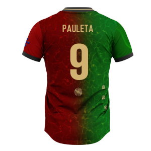 Portugal Lusitanos Home Supporter Jersey Adult Short Sleeve (Pauleta 9)