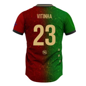 Portugal Lusitanos Home Supporter Jersey Adult Short Sleeve (Vitinha 23)