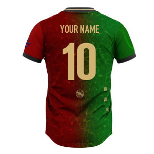 Portugal Lusitanos Home Supporter Jersey Adult Short Sleeve