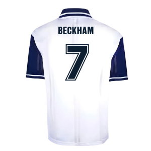 Preston North End 1996 Home Retro Football Shirt (Beckham 7)