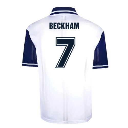 Preston North End 1996 Home Retro Football Shirt (Beckham 7)