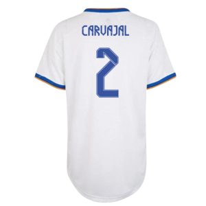 Real Madrid 2021-2022 Womens Home Shirt (CARVAJAL 2)