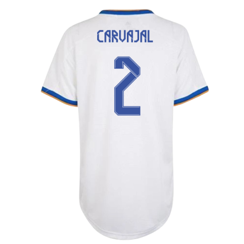 Real Madrid 2021-2022 Womens Home Shirt (CARVAJAL 2)