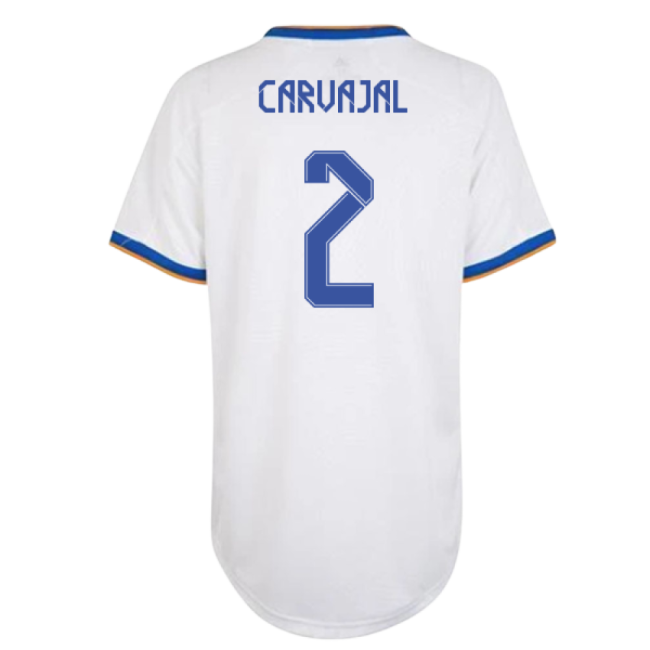 Real Madrid 2021-2022 Womens Home Shirt (CARVAJAL 2)