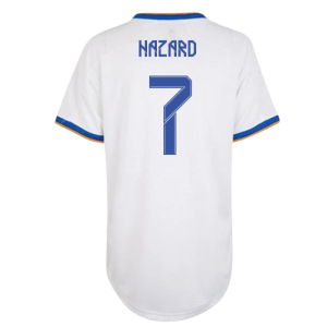 Real Madrid 2021-2022 Womens Home Shirt (HAZARD 7)