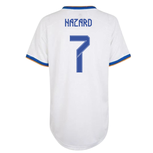 Real Madrid 2021-2022 Womens Home Shirt (HAZARD 7)