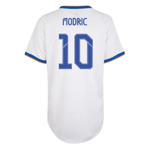 Real Madrid 2021-2022 Womens Home Shirt (MODRIC 10)