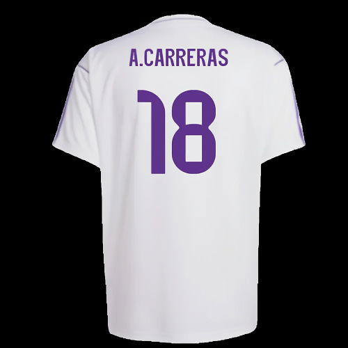 Real Madrid Terrace Icons Shirt (White) (A.Carreras 18)