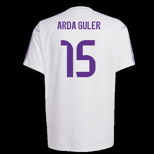 Real Madrid Terrace Icons Shirt (White) (Arda Guler 15)