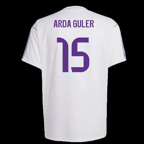 Real Madrid Terrace Icons Shirt (White) (Arda Guler 15)