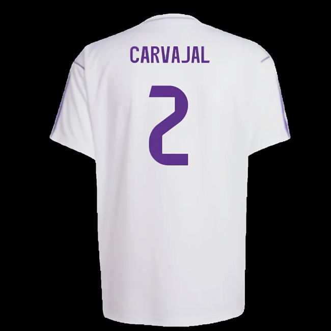 Real Madrid Terrace Icons Shirt (White) (Carvajal 2)