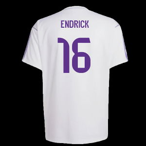 Real Madrid Terrace Icons Shirt (White) (Endrick 16)