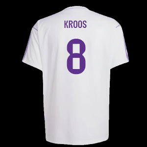 Real Madrid Terrace Icons Shirt (White) (Kroos 8)