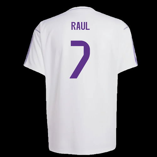 Real Madrid Terrace Icons Shirt (White) (Raul 7)