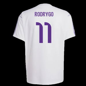 Real Madrid Terrace Icons Shirt (White) (Rodrygo 11)