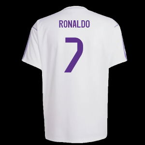 Real Madrid Terrace Icons Shirt (White) (Ronaldo 7)