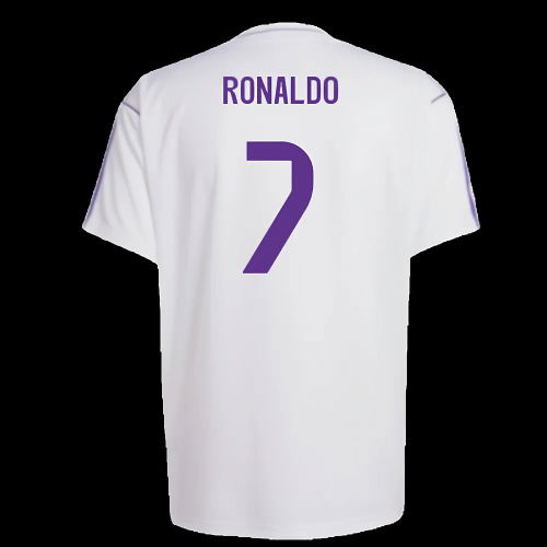 Real Madrid Terrace Icons Shirt (White) (Ronaldo 7)