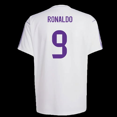 Real Madrid Terrace Icons Shirt (White) (Ronaldo 9)