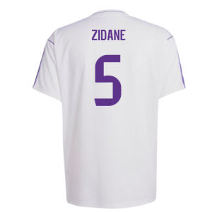 Real Madrid Terrace Icons Shirt (White) (Zidane 5)