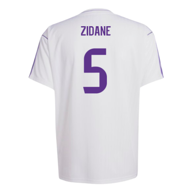 Real Madrid Terrace Icons Shirt (White) (Zidane 5)