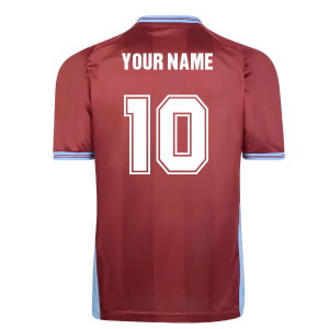 Score Draw Aston Villa 1982 1984 Retro Football Shirt