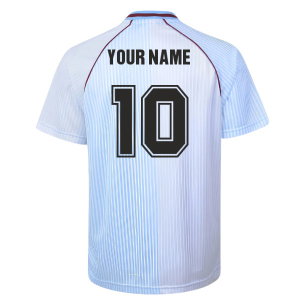 Score Draw Aston Villa 1988 Away Retro Football Shirt