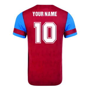 Score Draw Aston Villa 1992 Retro Football Shirt