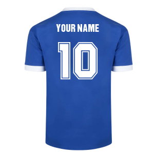 Score Draw Brazil 1970 World Cup Away Final shirt