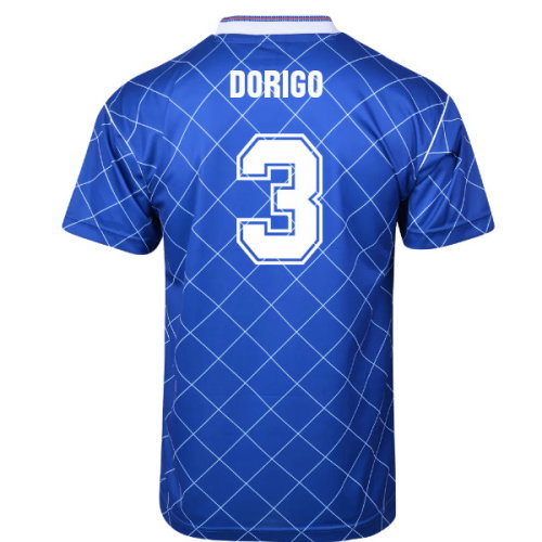 Score Draw Chelsea 1988 Retro Football Shirt (Dorigo 3)