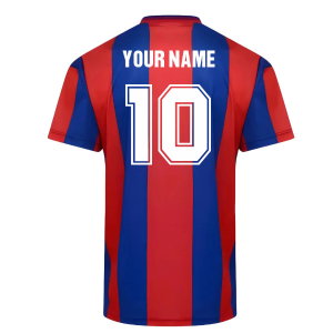 Score Draw Crystal Palace 1990 FA Cup Final Retro Football Shirt