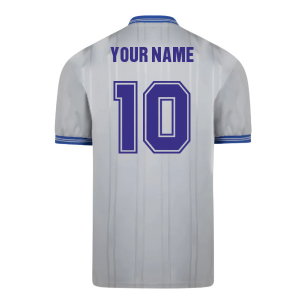 Score Draw Everton 1984 Away Retro Football Shirt