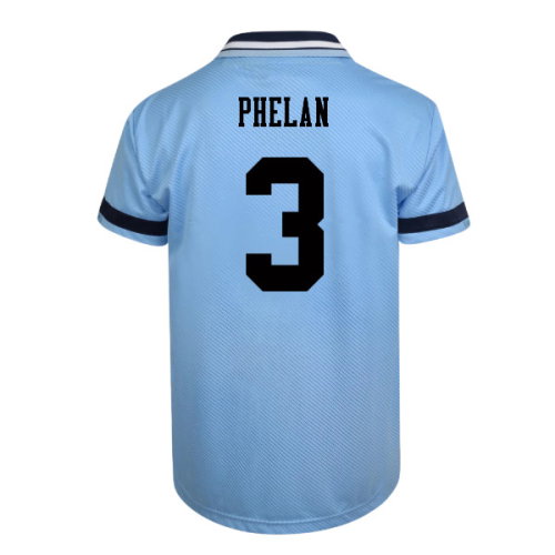 Score Draw Manchester City 1994 Retro Football Shirt (Phelan 3)