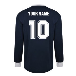Score Draw Scotland 1967 Long Sleeve Retro Football Shirt