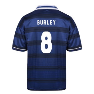 Score Draw Scotland 1998 World Cup Finals Retro Football Shirt (Burley 8)